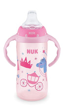 NUK Plastic Learner Cup, Kingdom, Flowers,10 Ounce by TinyTreasures Baby Boutique