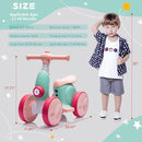 6V Electric Baby Balance Bike with Bubble Machine,4 in 1 Toddler Balance Bike w/Remote for 1 Year Old Boys Girls Kids Bubble Bike Ride on Toys w/Powered Motor,Music,LED Lights (Green&Red) by TinyTreasures Baby Boutique