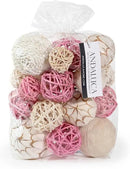 ANDALUCA Pink Decorative Balls Bowl Filler Orbs Home Decoration (Pink) by CozyNest Decor