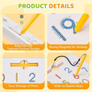 GAMENOTE Magnetic Number Tracing Board, 2 in 1 Double Sided Numbers 1-20 Writing Board for Toddlers & Kids, Preschool Handwriting Learning Toys, Educational Math Manipulatives by TinyTreasures Baby Boutique