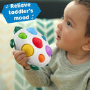 LiKee Fidget Popper Sensory Baby Toys for 10+ Months, Push and Popping Busy Board, Montessori Toys for 1+ Years Old, Airplane Car Travel Toy for Toddlers 1-3 Stress Relief (Turtle) by TinyTreasures Baby Boutique