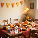 Amorita Fall Thanksgiving Decorations Wooden Turkey Pilgrim Couple Table Sign 3 Pcs Fall Thanksgiving Decor Standing Tabletop Sign Decor for Autumn Harvest - W by CozyNest Decor