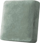 H.VERSAILTEX Velvet Stretch Couch Cushion Cover Plush Cushion Slipcover for Chair Cushion Furniture Protector Seat Cushion Sofa Cover (1 Piece Armchair Cushion Covers, Sea Grass) by CozyNest Decor