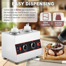 Electric Cheese Sauce Warmer Nacho Cheese Dispenser Warmer with 22oz Bottle, Bottle Warmer for Chocolate Hot Fudge Caramel 86-185 110V by TinyTreasures Baby Boutique