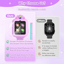 Smart Watch for Kids with 39 Games Touchscreen Camera Video, Music Player, Pedometer, Calculator, Calendar, Stopwatch, Flashlight, Alarm Clock 12/24 hr, Birthday Gifts Toys for Girls Ages 3-12 by TinyTreasures Baby Boutique