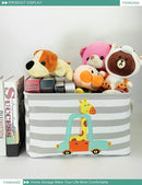 FANKANG Rectangular Laundry Basket Nursery Storage Fabric Storage Bin Storage Hamper,Gift Baskets(Giraffe) by TinyTreasures Baby Boutique
