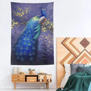 yowecso Peacock Tapestry - Purple Peacock Wall Hanging for Bedroom, Living Room & Dorm - Aesthetic Wall Decor - 60"x90" by CozyNest Decor