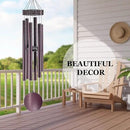 Large Wind Chimes with 6 Heavy Tubes for Outside Deep Tone - 48" Wind Chimes Outdoor Clearance, Deep Tone, Windchimes Outdoors, Memorial, Sympathy Gift, Garden Patio Yard, Home Decorate-Bronze by CozyNest Decor
