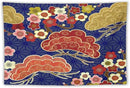 HZOHNAGO Japanese Tapestry Art Abstract Colorful Cherry Blossom Blue Background Pattern Printed Wall Tapestry Painting Wall Hanging for Bedroom Living Room Dorm 60" W x 40" H by CozyNest Decor