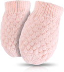 Baby Knit Mittens Toddler Boys Girls Gloves Winter Infant Newborn No Scratch Mitten 0-3 Years by TinyTreasures Baby Boutique