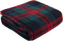 50x60 Throw Blankets, Plaid Fleece Throw Blankets for Bedroom, Couch, Livingroom, Chair, Pets, Outdoors by CozyNest Decor
