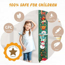Personalized Name Growth Chart for Wall, Christmas Deer Height Chart, Waterproof Canvas Measure Wall Ruler Removable, Nursery Wall Decor for Baby Kids Toddlers,Christmas Gifts for Kid by TinyTreasures Baby Boutique