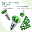 LETPOT 200 Pcs Seed Pod Kits, Replacement Root Growth Sponges Seed Pods, Seed Starter Sponges Kit for Hydroponic Indoor Garden System with 100 Sponges, 100 Stickers by GreenHaven Gardens