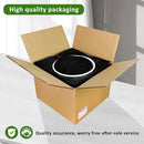 8 Inch Plant Pot, Ceramic Planter with Drainage and Saucer, Ceramic Pots for Plants, Indoor Plant pots,Ceramic Flower pots(Black + White, Plants NOT Included) by GreenHaven Gardens