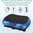 AXV Vibration Plate Exercise Machine Whole Body Workout Portable Mini Vibrate Fitness Platform Lymphatic Drainage Machine for Weight Loss Shaping Toning Wellness Home Gyms Workout (Mini) by CozyNest Decor