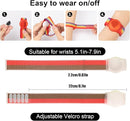 Kids Wristband Compatible with Apple AirTag, Protective Case for Air Tag GPS Tracker Holder with Nylon Bracelet, Adjustable Anti Lost Watch Band for Toddler Child Elder(Pink & Khaki) by TinyTreasures Baby Boutique