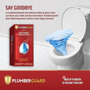 Toilet Tablets 4 Pack | Bleach & Chlorine Free, Dual-action Whitening with 1% Hydrogen Peroxide | Plumbers' Choice | Automatic Toilet Bowl Cleaner Tablets | Long-lasting Cleaning Supplies by CozyNest Decor