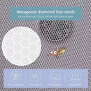 Mosquito Net for Stroller 2Pack - Protective Baby Stroller Mosquito Net - Perfect Bug Netting for Strollers, Bassinets, Cradles, Playards, Pack N Plays and Portable Mini Crib (White) by TinyTreasures Baby Boutique