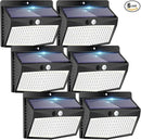 [6 Packs] Solar Lights Outdoor Motion Sensor Solar Security Lights Waterproof with 3 Lighting Modes Solar Powered Wall Lights Outside for Garden Fence Yard Deck by GreenHaven Gardens