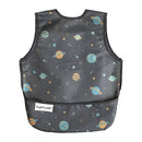 Tiny Twinkle Mess Proof Baby Bib - Waterproof & Lightweight Baby-Led Weaning Apron | 100% Recycled Polyester, Easy Clean & Machine Washable (Space, Small 6-24 Months) by TinyTreasures Baby Boutique