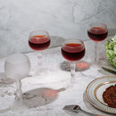 The Wine Savant Aesthetic Cloud Elegant Crystal Wine - 7 oz Rim