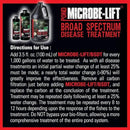 MICROBE-LIFT BSDTG1 Broad Spectrum Disease Treatment for Ponds and Outdoor Water Gardens, for Live Koi Fish, Goldfish, Plants, and Decor, 1 Gallon by GreenHaven Gardens