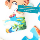 6 Educational Wooden Puzzles & Storybook, Teaches Kindness, Empathy & More – 6 in 1 Jigsaw Puzzle for Kids Ages 3-7 – Learn Real Values Through Stories – Montessori Puzzle Set 25 Pieces by TinyTreasures Baby Boutique