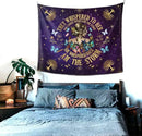 Inspirational Quote Tapestry,They Whispered to Her You Cannot Withstand The Storm Positive Motivational Uplifting Encouragement Gifts Wall Decor for Bedroom,Inspirational Gift for Women Teens Girls by CozyNest Decor