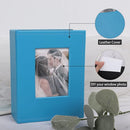 RECUTMS Photo Album 4x6 for 100 Photos Pictures PU Leather Cover White Inner Page for Wedding Albums Family Photo Book Baby Anniversary Vacation Birthday Christmas Photo Albums (Blue) by TinyTreasures Baby Boutique