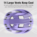 Kids Bike Helmet,2 Sizes Adjustable for Youth Child Boys & Girls Ages 3-5-8-14,Ventilation and Multi-Sport for Bicycle Scooter Skate by TinyTreasures Baby Boutique