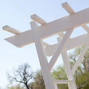 Dura-Trel Outdoor Garden Arch, Wellington Arbor Trellis for Climbing Plants, 72" x 85"