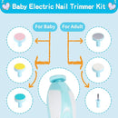 Baby Grooming Kit, Infant Safety Care Set with Hair Brush Comb Nail Clipper Nasal Aspirator,Baby Essentials Kit for Newborn Girls Boys (Blue-20 in 1) by TinyTreasures Baby Boutique