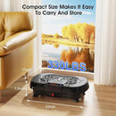Vibration Plate Exercise Machine, 180 Speed Levels Vibration Plate for Lymphatic Drainage, Whole Body Workout Vibrating Fitness Platform, Effective for Weight Loss, Shaping, Toning & Wellness by CozyNest Decor
