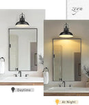 zeyu 2 Pack Barn Sconce Wall Lighting, Vintage Wall Mount Light Fixture, Indoor Wall Sconce Lighting in Matte Black Finish, 016-1B-2PK BK by CozyNest Decor