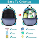 Accmor Toddler Backpack Leash with Anti Lost Wrist Link, Cute Mini Child Walking Harnesses Keep Kids Close Back Pack Rope Tether Rein for Baby Boys (Turquoise/Dino) by TinyTreasures Baby Boutique