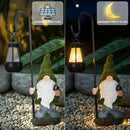 Solar Garden Gnome Decor Outdoor Statue - Gnome With LED Waterproof Sculptures Lights, Cute Gnome Pond/Yard Statues Outside Decoration, Home, Lawn, Patio, Resin Animal Ornament, Women/Gardening Gift by CozyNest Decor