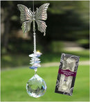 Crystal Garden Suncatcher Hanging Crystals Ornament for Window Rainbow Maker Prisms Home Decor Gift Boxed Sun Catcher Gift Idea for Mom Friends Grandma,Butterfly by GreenHaven Gardens