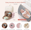 LOVEVOOK Diaper Bag Backpack, Baby Travel Bags for Boys & Girl, Toddler Waterproof Diaper Bag w/Changing Pad, Stroller Straps, Pacifier Case, Newborn Essentials Must Haves Mom by TinyTreasures Baby Boutique