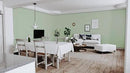 Dimoon 118''x17.7'' Green Peel and Stick Wallpaper Contact Paper Modern Self Adhesive Wall Paper Removable Renter Friendly Textured Solid Color Shelf Cabinet Vinyl Roll (118''x17.7'',Palegreen) by GreenHaven Gardens