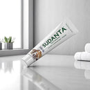 Sri Sri Tattva Sudanta Herbal Toothpaste for Oral Care Protection - Fluoride Free Ayurvedic Toothpaste to Strengthen Teeth and Gums Without Causing Sensitivity - All Natural (200g) Pack of 2 by CozyNest Decor