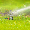 Chengu 8 Set Zinc Alloy Water Sprinklers Heads for Lawns Yard Heavy Duty Adjustable 360 Degree Watering Impact Pulsating Garden Sprinklers Multipack for Large Area Irrigation by GreenHaven Gardens
