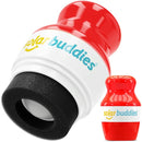 Solar Buddies Sunscreen Applicator - Single Red - Refillable Roll on Sponge Sunscreen, Suncream & Lotion Applicator For Kids, Adults & Families - Holds 3.4fl oz, Perfect Size for Travel by TinyTreasures Baby Boutique