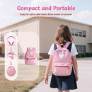 Active Noise Cancelling Headphones for Kids, 60H Playtime, Wireless Bluetooth Over-Ear Blue Headset Built-in Microphone for Home/School/Travel/Party - Includes Portable Case (Pink) by TinyTreasures Baby Boutique