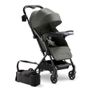 Mompush Lithe V2 Lightweight Travel Stroller, Compact Foldable Baby Stroller with Travel Bag, One-Hand Fold Stroller, Snack Tray, Mechanical Recline Seat, Airplane-Ready, Organizer & Rain Cover by TinyTreasures Baby Boutique