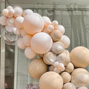 130pcs Pastel Orange Balloons Different Sizes 18" 12" 10" 5" Peach Latex Balloon Garland Arch Kit for Birthday Baby Shower Graduation Wedding Gender Reveal Party Decorations by CozyNest Decor