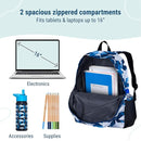 Wildkin 16-inch Kids Backpack – Durable, Padded & Spacious School Bag for Boys & Girls - Sharks by TinyTreasures Baby Boutique