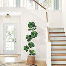 GarveeHome Fiddle Leaf Fig Artificial Tree with White Planter,6ft Faux Plants Indoor with Moss, Fake Rubber Tall Fake Floor Plant in Pot - Artificial Trees for Home Office Living Room Decor by CozyNest Decor