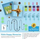 Walkie Talkies for Kids Adults Long Range Rechargeable 4 Pack Drop-resistant FRS 2 Way Radio 4 Miles with Lanyard Battery NOAA USB, Family Toy for 3-12 Year Old Boy Girl Toddler Camping Skiing by TinyTreasures Baby Boutique