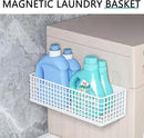 Magnetic Basket Magnetic Fridge Organizer Magnetic Pencil Holder Whiteboard Accessories Home Kitchen Organization (White-High) by CozyNest Decor