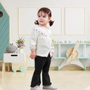 Neutocd Baby Girl Flare Pants Toddler Bell Bottoms Leggings Infant Stretchy Soft Trousers Solid Elastic Waist Pants by TinyTreasures Baby Boutique